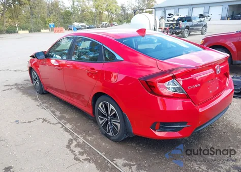 2016 Honda Civic Ex-T from USA, damaged, VIN 2HGFC1F39GH644063